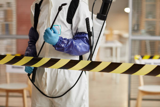 Professional Hoarding Cleanup technician working in Hampton, GA